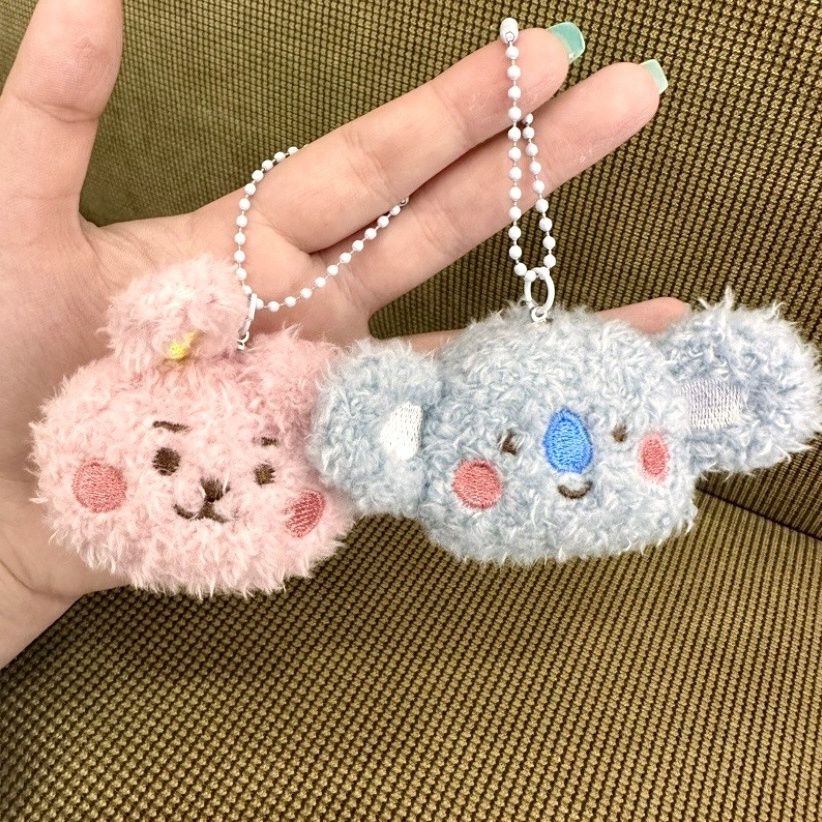 BT21 anime merchandise cartoon - Anime Merchandise Keychain ulasan dan harga