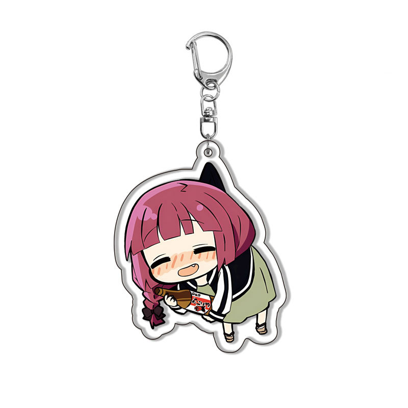 Bocchi the Rock  Goto Hitori I - Anime Merchandise Keychain ulasan dan harga