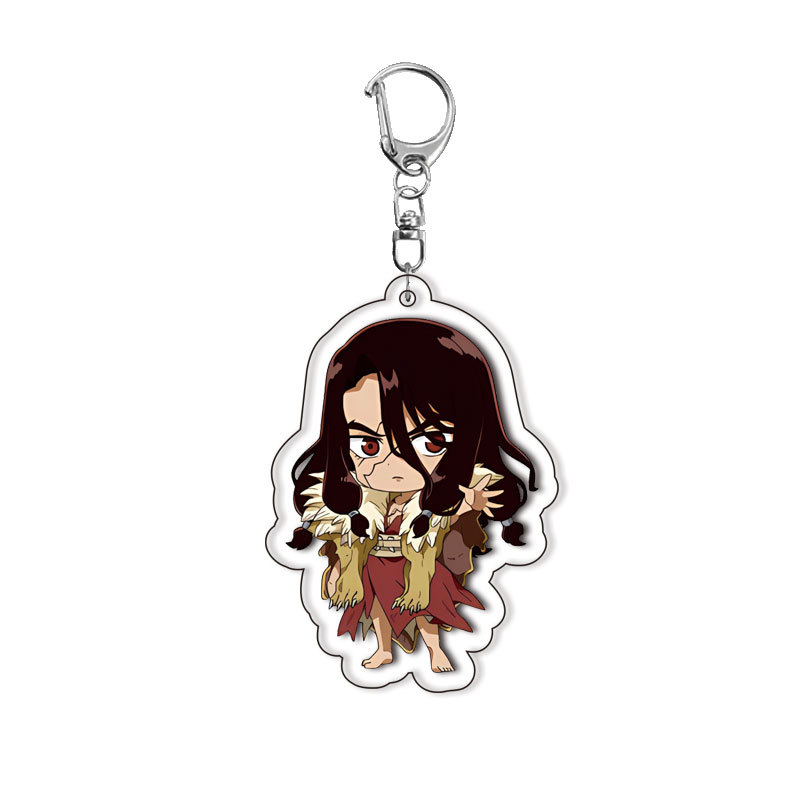 Dr Stone Senku Ishigami Kohaku - Anime Merchandise Keychain ulasan dan harga