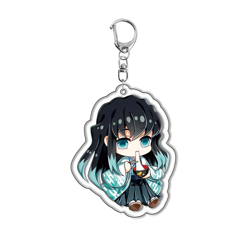 New Demon Slayers Kamado Tanji - Anime Merchandise Keychain ulasan dan harga