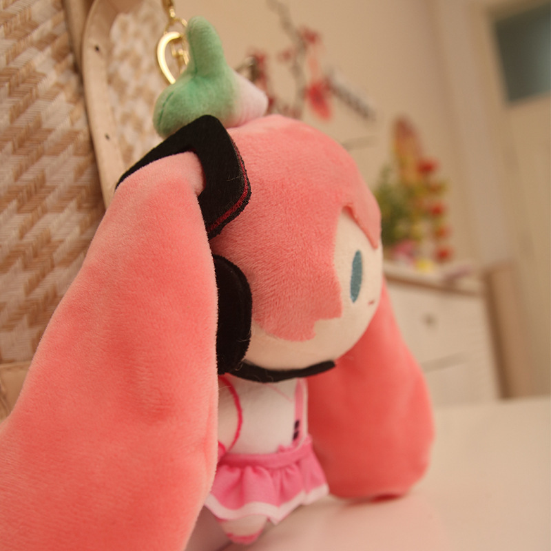 Miku Hatsune Anime Plush Doll  - Anime Merchandise Keychain ulasan dan harga
