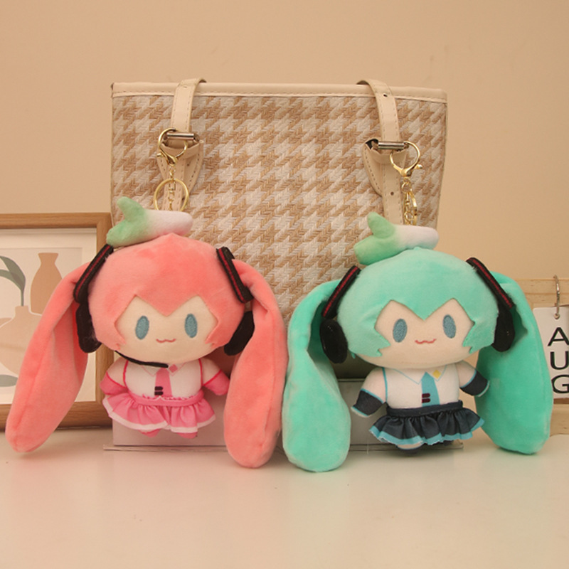 Miku Hatsune Anime Plush Doll  - Anime Merchandise Keychain ulasan dan harga