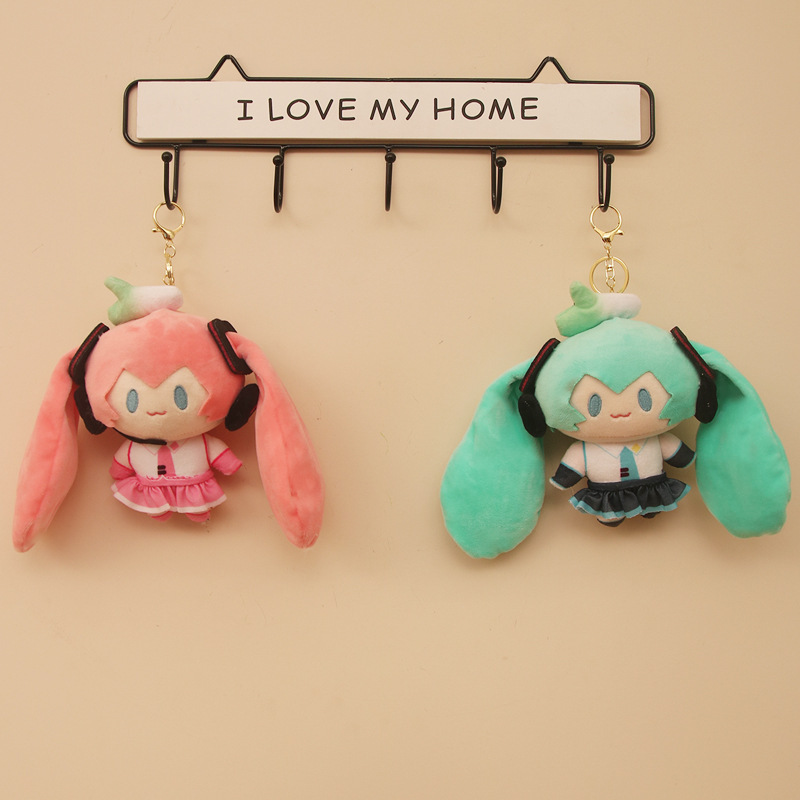 Miku Hatsune Anime Plush Doll  - Anime Merchandise Keychain ulasan dan harga