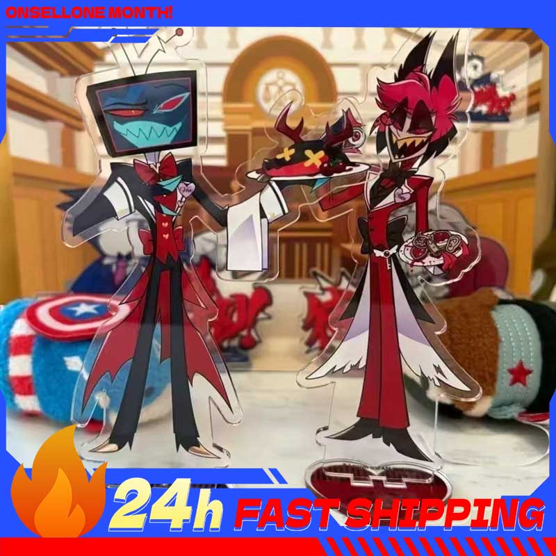2pcs Hazbin Anime Peripherals  - Given Anime Merchandise ulasan dan harga