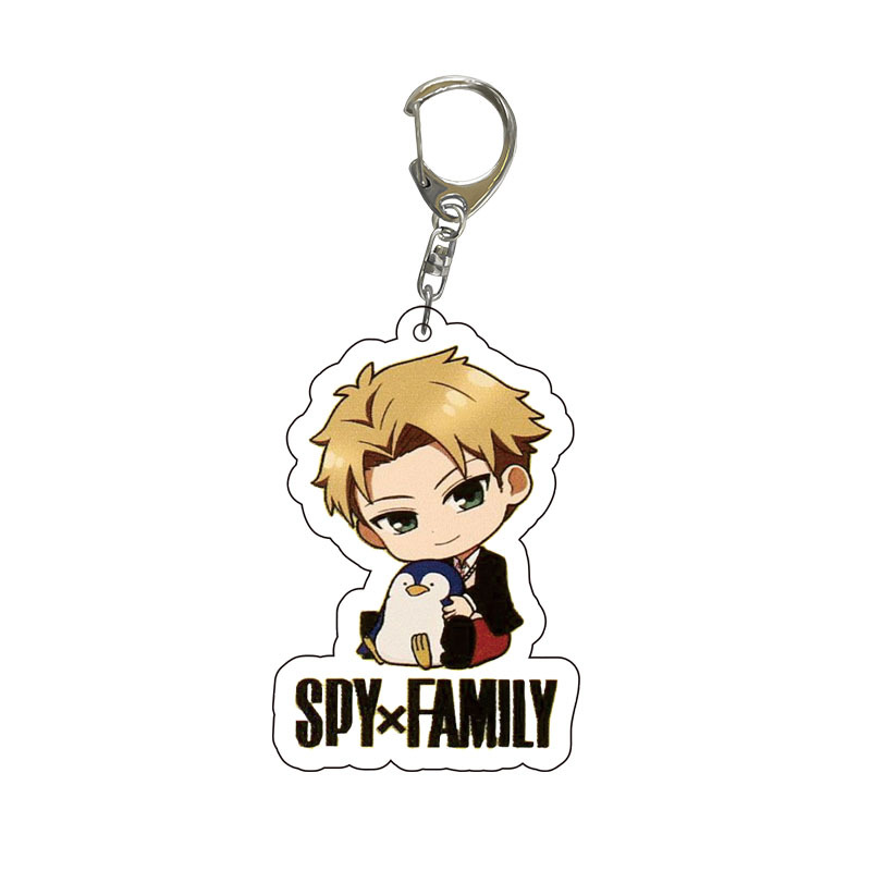 Spy x Family Acrylic Keychain  - Anime Merchandise Keychain ulasan dan harga