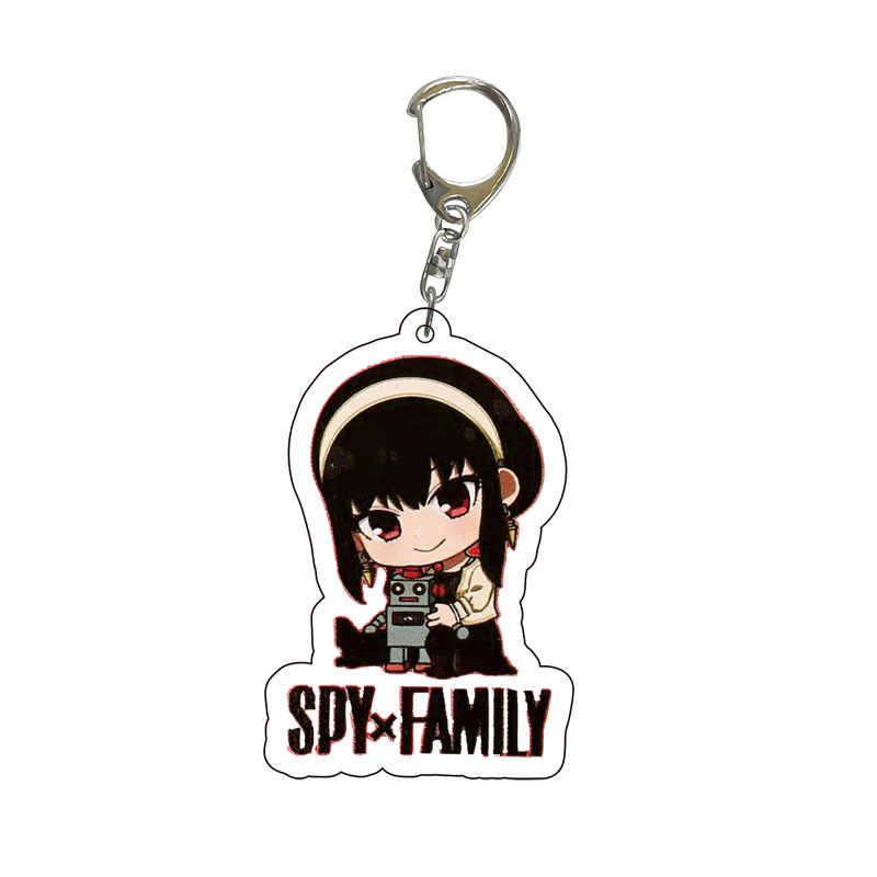 Spy x Family Acrylic Keychain  - Anime Merchandise Keychain ulasan dan harga