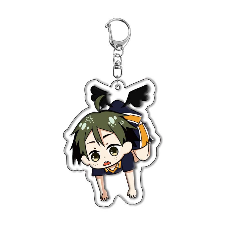Haikyuu!! Hinata Shoyo Acrylic - Anime Merchandise Keychain ulasan dan harga
