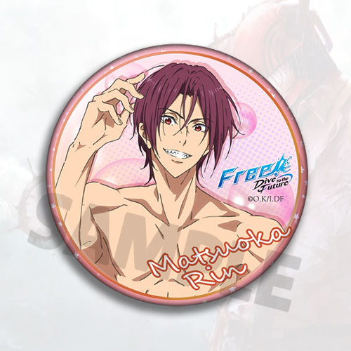 Free Swimming Club Anime Badge - Official Merchandise Anime ulasan dan harga
