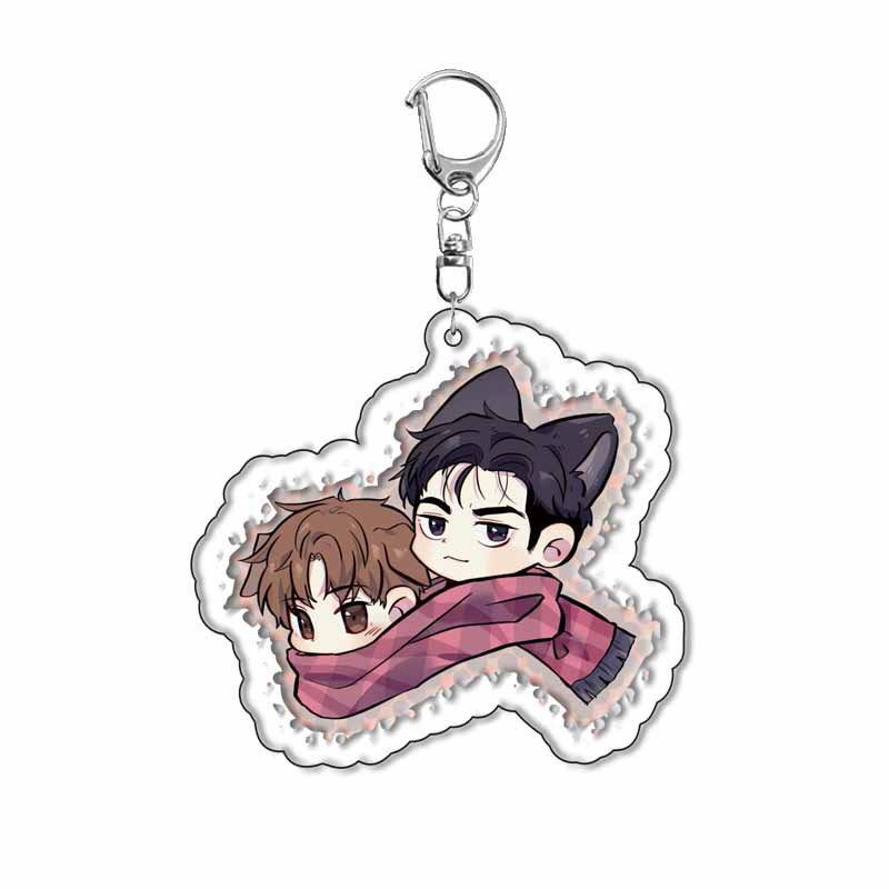 Spell Korean Manhwa Piggy Acry - Anime Merchandise Keychain ulasan dan harga