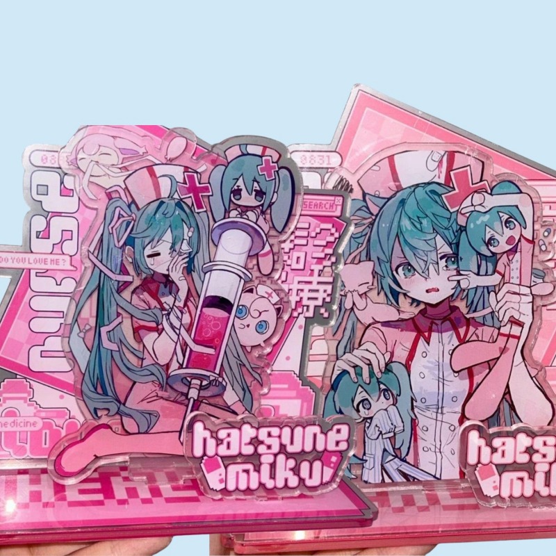 Hatsune Miku Anime Figure Acry - Given Anime Merchandise ulasan dan harga
